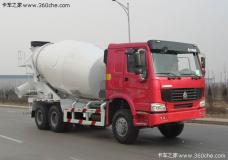 中國重汽 HOWO 336馬力 6X4 混凝土攪拌車(chē)(ZZ5257GJBN3641W)