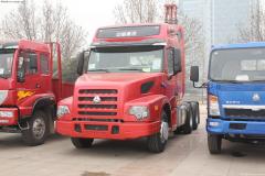 中國重汽 威濼重卡 336力 6X4 牽引車(chē)(長(cháng)頭高頂)(ZZ4259N394CC1B)