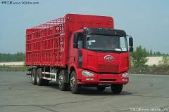 解放 J6M重卡 復合型 280馬力 8X4 倉柵載貨車(chē)(CA5310CLXYP63K1L6T4A2E)