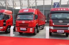 解放 奧威(J5P)重卡 復合型 350馬力 8X4 倉柵載貨車(chē)(CA5242CLXYP21K2L2T4AE)
