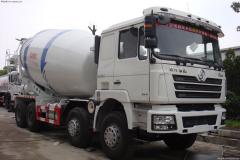 陜汽 德龍F3000 375馬力 8X4 混凝土攪拌車(chē)(SX5315GJBJT326)