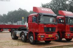 陜汽 德龍F2000重卡 336馬力 6X2 牽引車(chē)(加長(cháng)高頂)(加強型)(SX4205NR279)