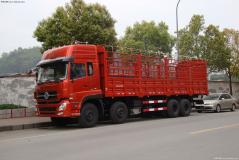 東風(fēng) 天龍重卡 340馬力 8X4 倉柵載貨車(chē)(DFL5311CCQAX4A)